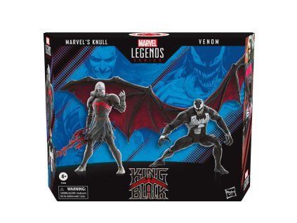 Marvel Legends King in Black Marvel Knull a Venom set 2 figúrky 15cm