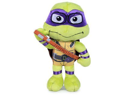 PLAY BY PLAY Ninja korytnačky Mutant Mayhem Donatello plyšová hračka 21 cm (3+)