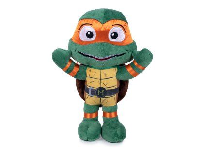 PLAY BY PLAY Ninja korytnačky Michelangelo plyšová postavička 21 cm (3+)