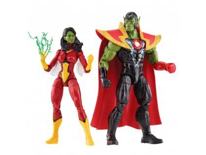 Marvel Avengers Beyond Earth Mightiest Skrull Queen & Super Skrull figúrky 15cm