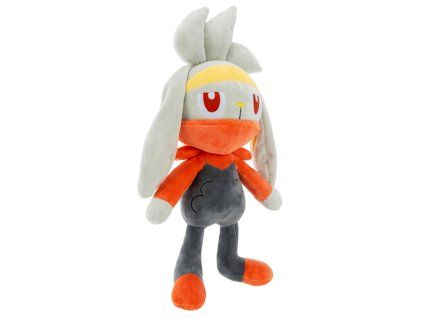 Pokemon Raboot plyšová hračka 30cm