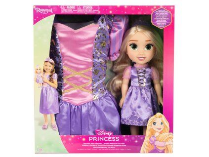 Bábika Disney Rapunzel + kostým 38cm