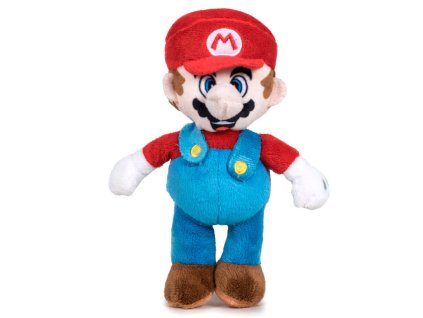 Nintendo Super Mario Bros Mario mäkká plyšová hračka 18cm