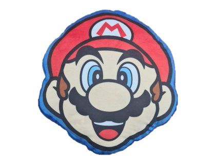 Super Mario Bros Mario 3D vankúš 35cm