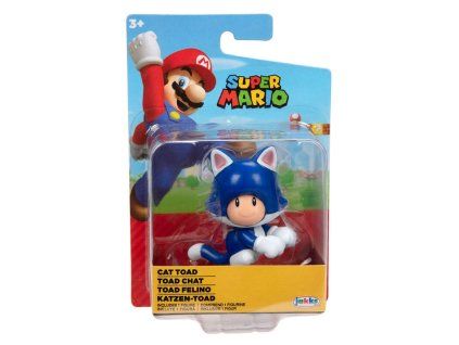 Nintendo Super Mario Cat Toad figúrka 6,5cm