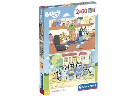 Bluey puzzle 2x60ks