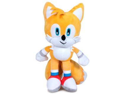 Mäkká plyšová hračka Sonic Tails 30cm