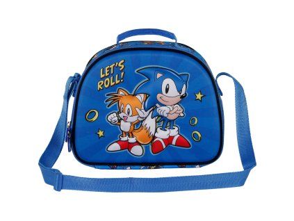 Taška na obed Sonic The Hedgehog Lets Roll 3D
