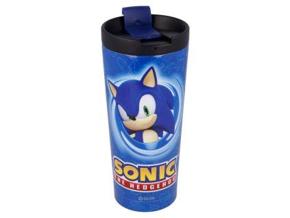 Nerezový pohár na kávu Sonic The Hedgehog 425 ml