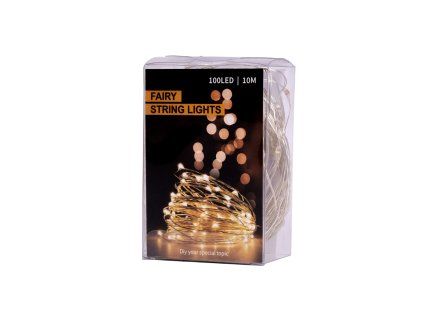 Lampki LED druciki dekoracyjne 10m 100LED multikolor 106856(1)