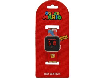 Super Mario Bros viedol hodinky