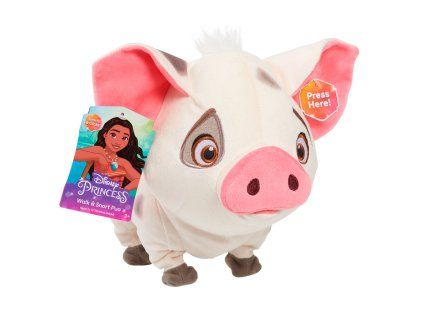 Disney Vaiana Moana 2 Pua Walk and Grunt plyšová hračka