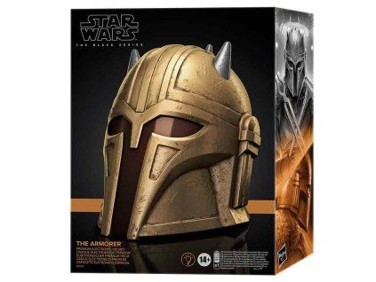 Star Wars The Mandalorian Prémiová elektronická prilba Armorer