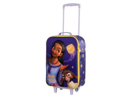 Kufrík na vozíku 3D Disney wish