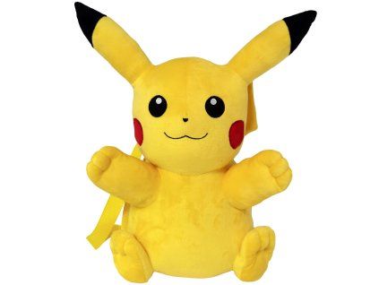 Pokemon Pikachu plyšová hračka na chrbát 36cm