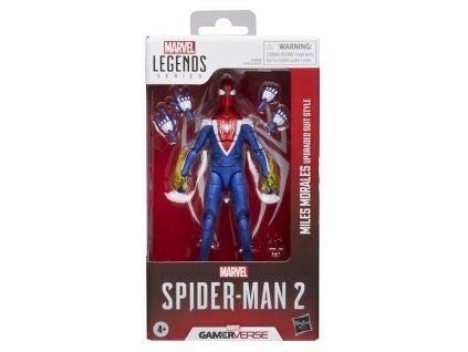 Marvel Legends Spider-Man 2 Miles Morales vylepšený oblek 15cm