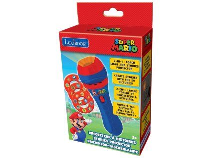 Super Mario Bros rozprávkový lampáš s projektorom