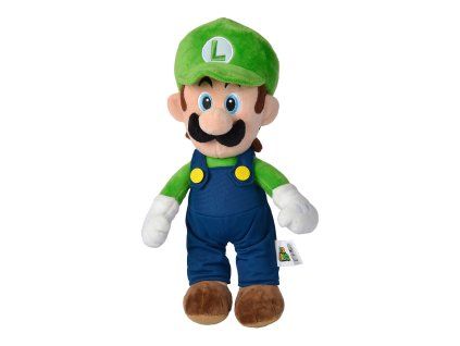 Super Mario Bros Luigi plyšová hračka 30cm