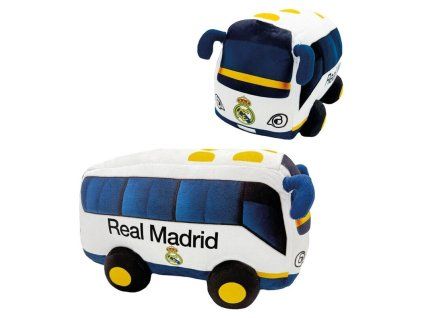 Plyšová hračka Real Madrid autobus 32cm