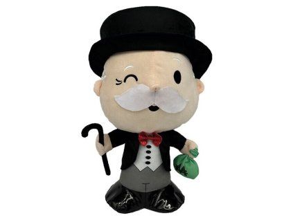Plyšová hračka Monopoly Millionaire 40cm
