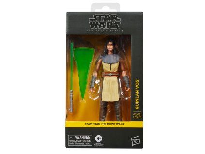 Star Wars The Clone Wars Quinlan Vos figúrka 15cm