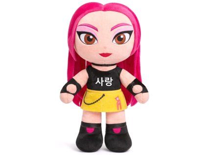 Kpop Fuchsia plyšová hračka 35cm