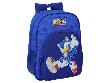 Prispôsobiteľný batoh ježka Sonica 34 cm
