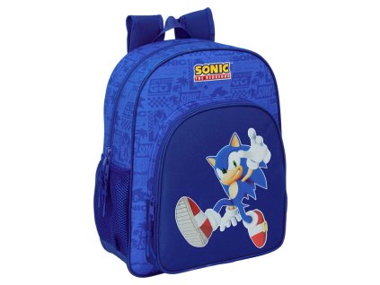 Prispôsobiteľný batoh ježka Sonica 38cm