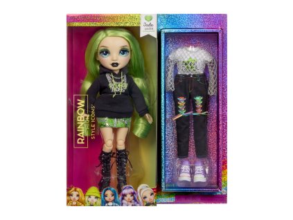 Rainbow High Style Icons Módne bábiky Nefritová bábika