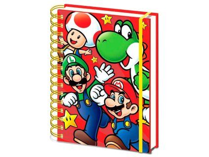Zápisník Nintendo Super Mario Bros A5