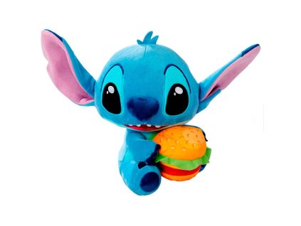 Disney Stitch Hamburger plyšová hračka 25cm