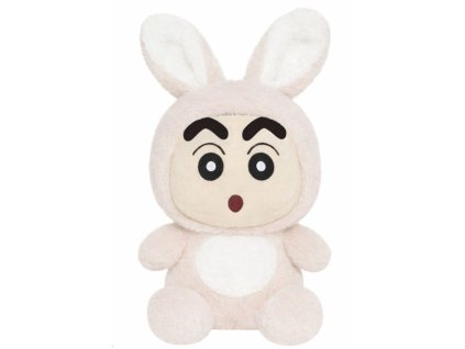 Plyšová hračka Shin Chan – ružový králik, 30 cm