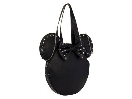 Taška Loungefly Disney Minnie s cvočkami a reťazami