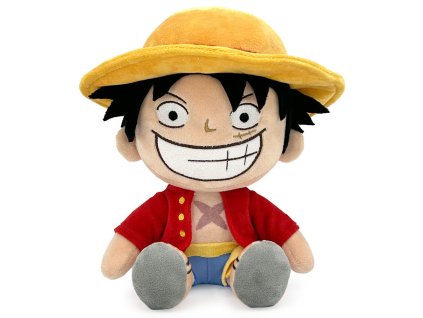 Plyšová hračka Luffy zo seriálu One Piece, 27 cm