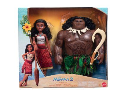 Disney Vaiana Moana 2 Maui a Vaiana blister 2 bábiky