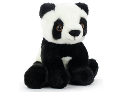 Realistické zvieratká – plyšová hračka panda, 25 cm