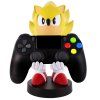 Sonic Super Sonic upínacia konzola pre figúrky Cable guy 21cm