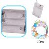 Lampki LED druciki dekoracyjne 10m 100LED multikolor 154532