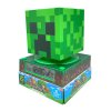 3D lampa Minecraft s budíkom