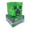 3D lampa Minecraft s budíkom