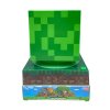 3D lampa Minecraft s budíkom