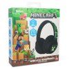 Bezdrôtové LED slúchadlá Minecraft