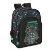 Batoh s motívom hry Minecraft, prispôsobiteľný veľkosti obrazovky, 34 cm