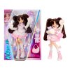 MirrorMi Akiko Kittyama – plyšová bábika, 26 cm
