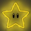 Nónová nástenná lampa Super Mario Bros Super Star