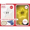 Nónová nástenná lampa Super Mario Bros Super Star